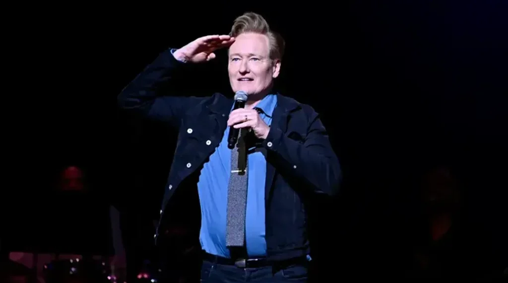 At Hall of Fame Induction, Conan O’Brien Declares Late-Night TV Is Dying but Foresees Stephen Colbert’s Success in a New Creative Format - Astrid Stawiarz/Getty Images for SiriusXM
