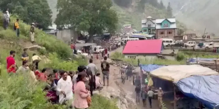 Heavy Rain and Flash Floods in Indian Kashmir Devastate Chashoti, Trigger Large-Scale Rescue Operations - Asian News International/Reuters