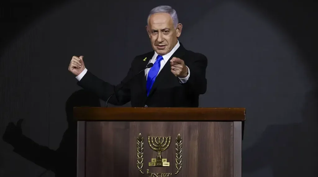 Netanyahu Backs Trump Plan for Gaza Civilians to Leave Combat Zones Voluntarily, While Rights Groups Warn of Potential Forced Displacement - Ronen Zvulun/Pool Photo via AP