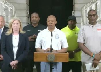 Three killed and nine wounded in Crown Heights club shooting as NYPD searches for up to four suspected shooters in Brooklyn. - NYPD via AP