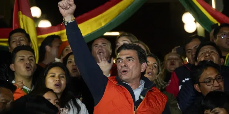 Rodrigo Paz Tops Bolivia Presidential Vote, Forcing First Runoff Since 1982 as MAS Party Suffers Historic Loss - AP Photo/Freddy Barragan