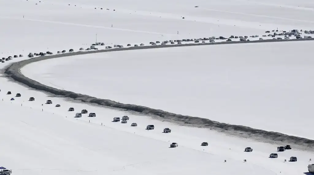 Tragedy at Bonneville: Driver Dies After Losing Control During Land Speed Record Run - AP Photo/Rick Bowmer, File