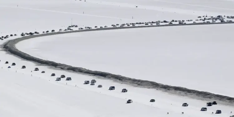 Tragedy at Bonneville: Driver Dies After Losing Control During Land Speed Record Run - AP Photo/Rick Bowmer, File