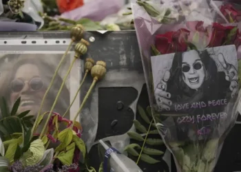 Rock Legend Ozzy Osbourne Passes Away at 76 After Heart Attack and Illness - AP Photo/Kin Cheung