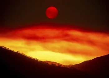 Central California's Gifford Fire Grows Fast, Threatens Homes and Health - AP Photo/Noah Berger