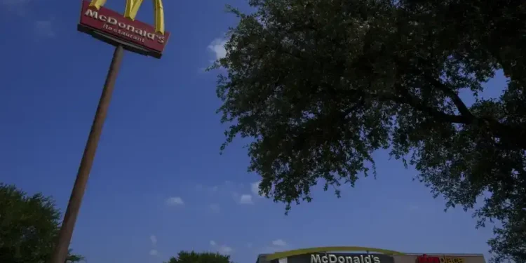 Minecraft Promotion and McCrispy Strips Boost McDonald’s Global Sales in Q2 - AP Photo/Julio Cortez