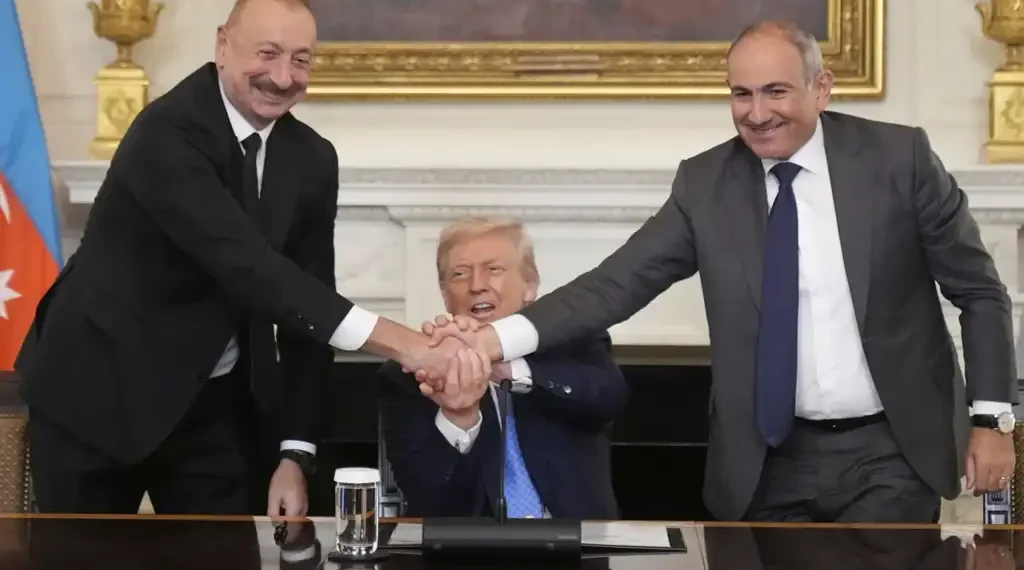 ‘Trump Route’ Announced as Armenia and Azerbaijan Seal Landmark Peace Pact - AP Photo/Mark Schiefelbein