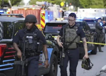 Atlanta Shooting Near CDC Leaves Police Officer and Suspected Gunman Dead - AP Photo/Mike Stewart