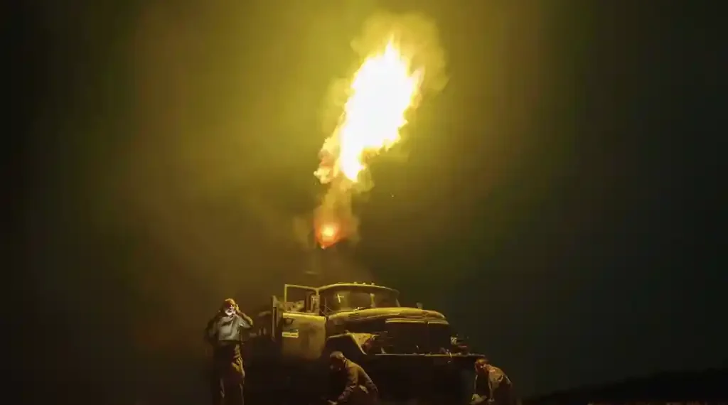 Drone Attack Hits Russian Missile Plant as Tensions Rise Before Trump and Putin’s Crucial Alaska Meeting - AP Photo/Evgeniy Maloletka