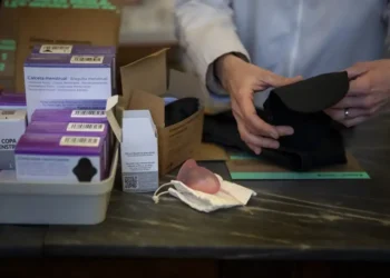 The Rising Popularity of Menstrual Cups, Discs, and Period Underwear Signals a Shift Toward Sustainable and Cost-Effective Period Care Solutions. - AP Photo/Emilio Morenatti, File