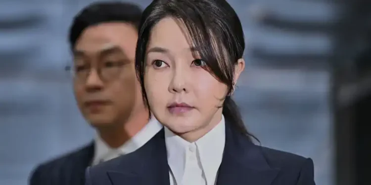 Kim Keon Hee, Wife of Ex-President Yoon Suk Yeol, Faces Arrest Over Allegations of Bribery, Election Interference, and Corruption in South Korea - Jung Yeon-je/Pool Photo via AP