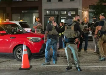 Federal Law Enforcement Patrols Intensify in D.C., Sparking Resident Protests Over Trump Administration Police Takeover - AP Photo/Jose Luis Magana