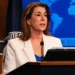 Tammy Bruce, State Department spokeswoman and conservative author, tapped by Trump for deputy UN ambassador role in 2025. - Getty Images/BBC