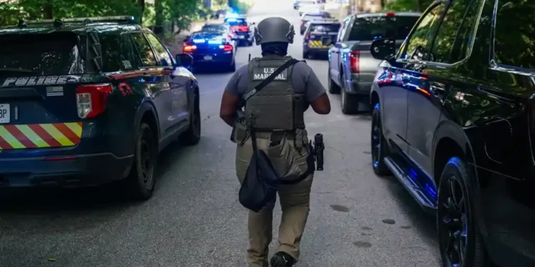 CDC Atlanta Campus Lockdown After Targeted Shooting; Officer Dies Responding - Elijah Nouvelage/Getty Images