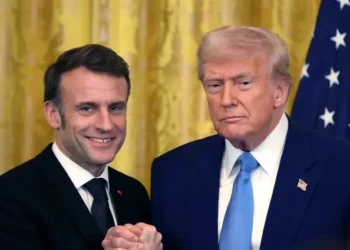 In hot mic exchange, Trump tells Macron he believes Putin may want peace “for him” as European leaders discuss Ukraine war security guarantees. - Getty Images/FOX News