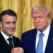 In hot mic exchange, Trump tells Macron he believes Putin may want peace “for him” as European leaders discuss Ukraine war security guarantees. - Getty Images/FOX News