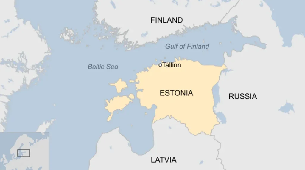 Estonia Requests NATO Consultation After Russian Jets Enter Airspace Over Gulf of Finland, NATO Scrambles Allied Aircraft in Response - image via BBC