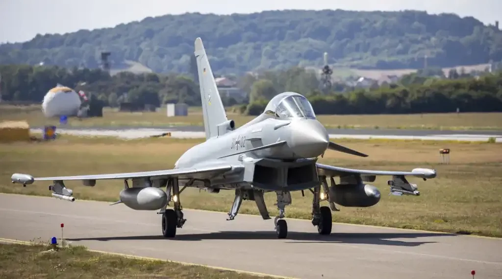 Russian IL-20 Surveillance Plane Intercepted by German Eurofighters and Swedish Gripens Over Baltic Sea in NATO Air Policing Operation - Daniel Karmann/dpa via AP, File