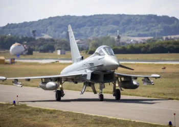 Russian IL-20 Surveillance Plane Intercepted by German Eurofighters and Swedish Gripens Over Baltic Sea in NATO Air Policing Operation - Daniel Karmann/dpa via AP, File