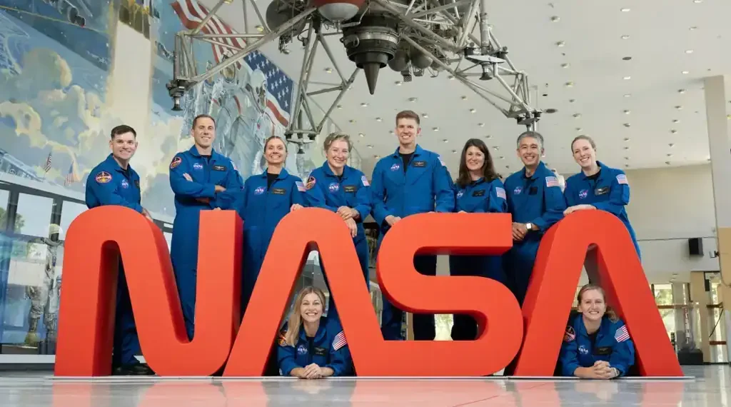 NASA announces historic new astronaut class, selecting 10 from over 8,000 applicants for Moon and Mars exploration missions. - NASA via AP