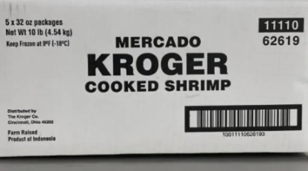 Kroger recalls 157,000 pounds of shrimp over possible radioactive contamination amid FDA investigation into cesium 137 - FDA via AP