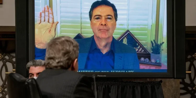 Former FBI Director James Comey Indicted for Lying to Congress Amid Trump’s Calls for Prosecution - Ken Cedeno/Pool via AP, File
