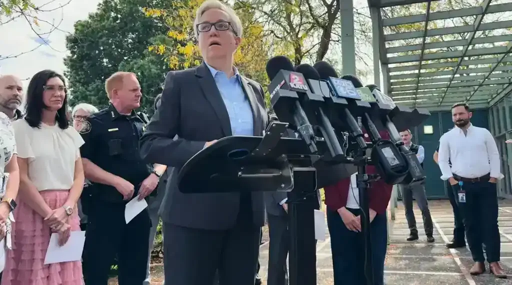 Trump Authorizes Troop Deployment to Portland as Governor Tina Kotek Rejects Federal Intervention - AP Photo/Claire Rush