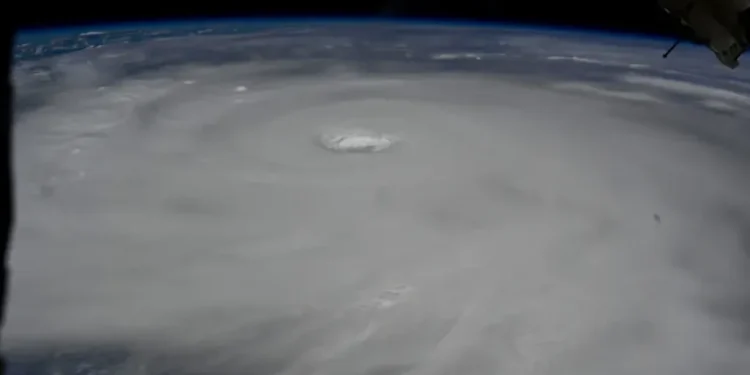 Typhoon Ragasa slams Philippines, heads toward southern China, forcing evacuations and disrupting flights across Asia - Kimiya Yui/X/@Astro_Kimiya