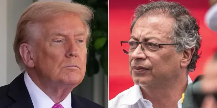 Trump Ends US Payments to Colombia Amid Feud With President Petro - Andrew Harnik/Getty Images; Diego Cuevas/Getty Images
