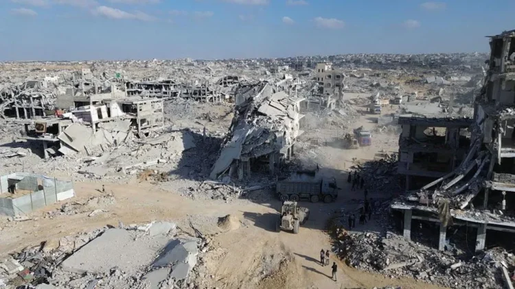 Israeli Air Strikes in Gaza Kill 33 Amid Renewed Ceasefire Tensions - Anadolu via Getty Images via BBC