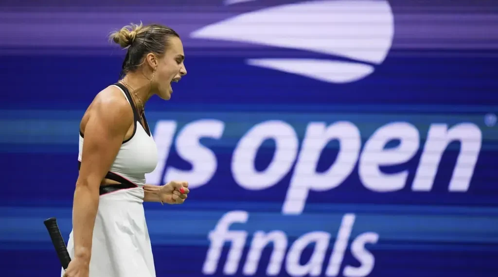 Sabalenka Reaches Wuhan Quarterfinals with 19th Straight Victory - AP Photo/Yuki Iwamura