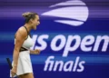 Sabalenka Reaches Wuhan Quarterfinals with 19th Straight Victory - AP Photo/Yuki Iwamura