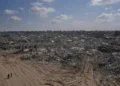 Gaza Ceasefire Holds as Palestinians Return to Ruins, Hostage Release Expected Monday - AP Photo/Abdel Kareem Hana