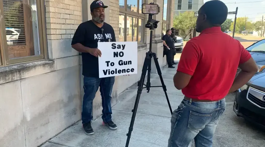 Mississippi Homecoming Shootings Leave 8 Dead in Leland and Heidelberg - AP Photo/Katie Adkins