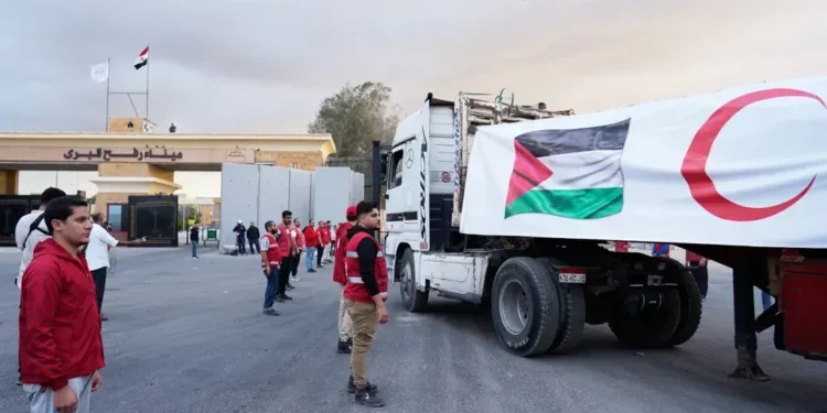 Gaza Awaits Aid Surge Amid Hostage Release and Trump’s Israel Visit - AP Photo/Mohamed Arafat