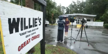 St. Helena Island Reels After Deadly Shooting at Local Bar - AP Photo/Lewis M. Levine