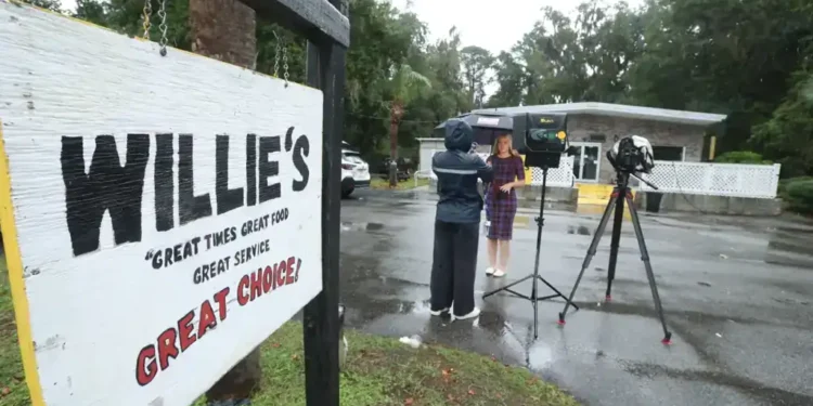 St. Helena Island Reels After Deadly Shooting at Local Bar - AP Photo/Lewis M. Levine