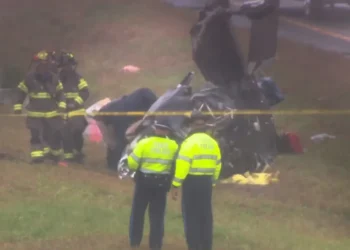 Two Dead After Small Plane Crashes on Massachusetts Highway During Storm - WCVB-TV via AP