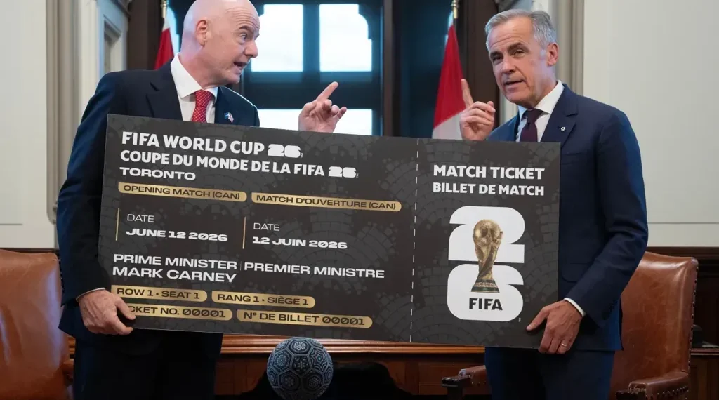 FIFA Confirms Over 1 Million Tickets Sold for 2026 World Cup in North America - Adrian Wyld/The Canadian Press via AP