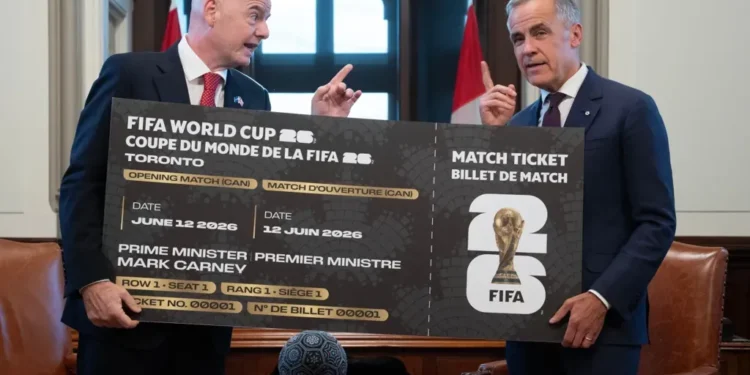 FIFA Confirms Over 1 Million Tickets Sold for 2026 World Cup in North America - Adrian Wyld/The Canadian Press via AP