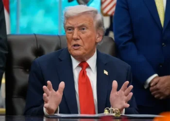 Trump Says Federal Government Owes Him Millions Over Past DOJ Investigations - AP Photo/Manuel Balce Ceneta