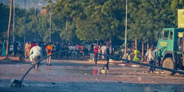 Cameroon Arrests 20 Protesters After Disputed Presidential Election - AP Photo/Welba Yamo Pascal