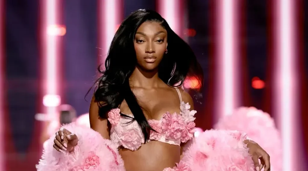 Angel Reese Makes History as First Athlete in Victoria’s Secret Fashion Show - Dimitrios Kambouris/Getty Images for Victoria's Secret