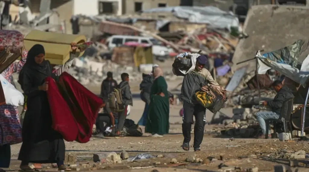 UN Backs U.S. Gaza Stabilization Plan, Approves International Force and Pathway Toward Future Palestinian Self-Determination - AP Photo/Abdel Kareem Hana