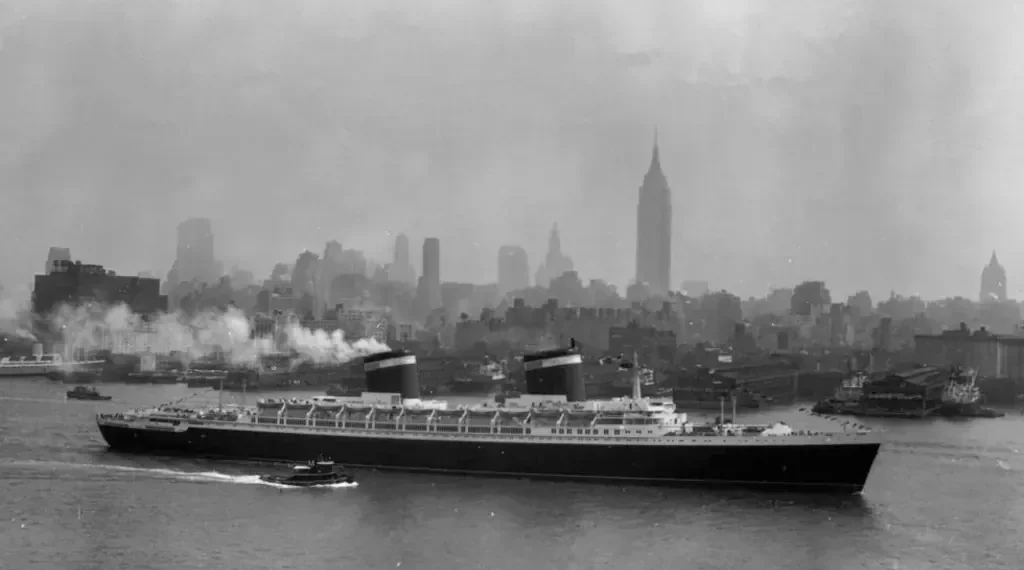 Historic SS United States to Become World’s Largest Artificial Reef Off Florida in 2026 - AP Photo/Jack Harris, File