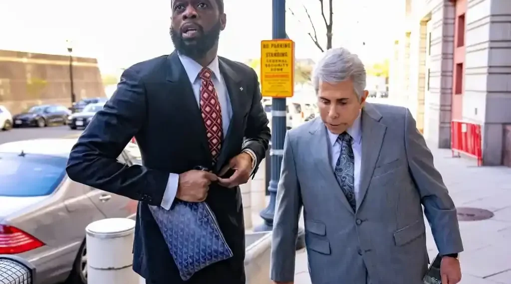 Fugees Rapper Pras Michel Sentenced 14 Years for Illegal Campaign Donations - AP Photo/Andrew Harnik, File