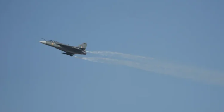 Indian Pilot Killed After Tejas Fighter Jet Crash at Dubai Air Show 2025 Incident Sparks Global Attention - AP Photo/Jon Gambrell