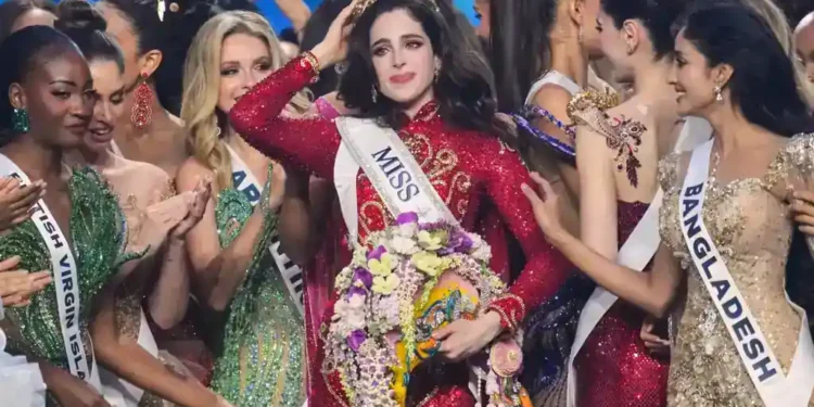 Fátima Bosch of Mexico Wins Miss Universe 2025 After Facing Public Bullying Controversy in Bangkok - AP Photo/Sakchai Lalit