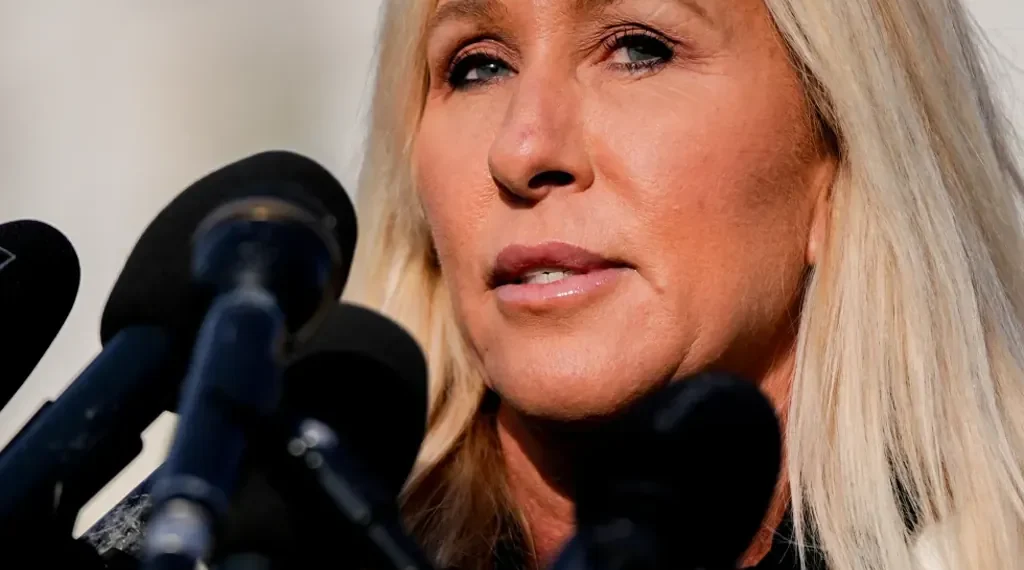 Marjorie Taylor Greene Resigns From Congress After Rift With Donald Trump Deepens, Marking Major Shift Inside Republican Party - AP Photo/Julia Demaree Nikhinson