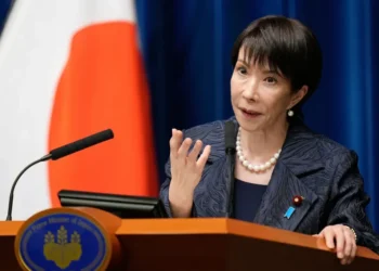 Japan’s First Female PM Sparks Renewed Debate Over Sumo’s Ban on Women Entering the Ring - AP Photo/Eugene Hoshiko, Pool